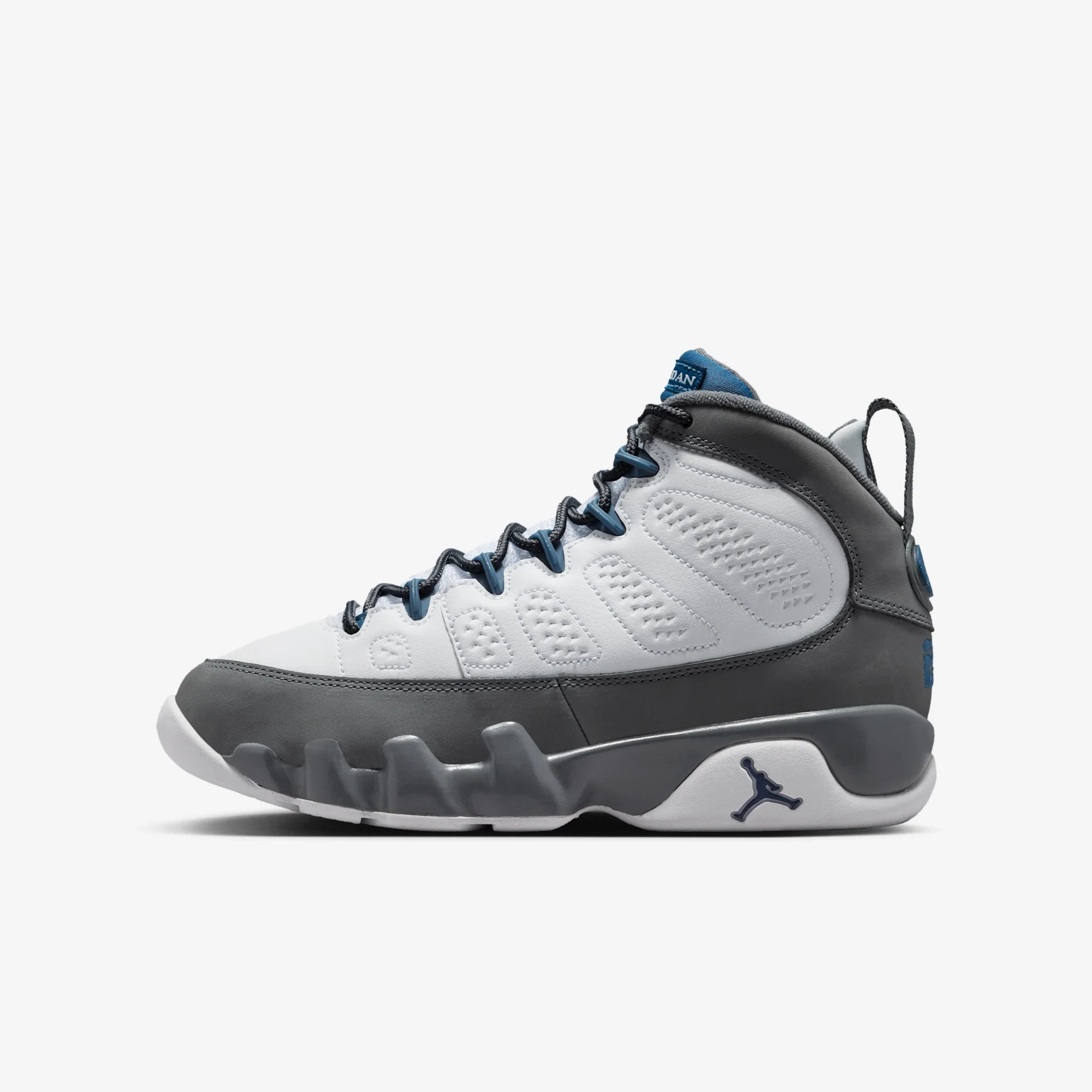 Jordan 9 Retro Flint Grey French Blue (2026) (GS)