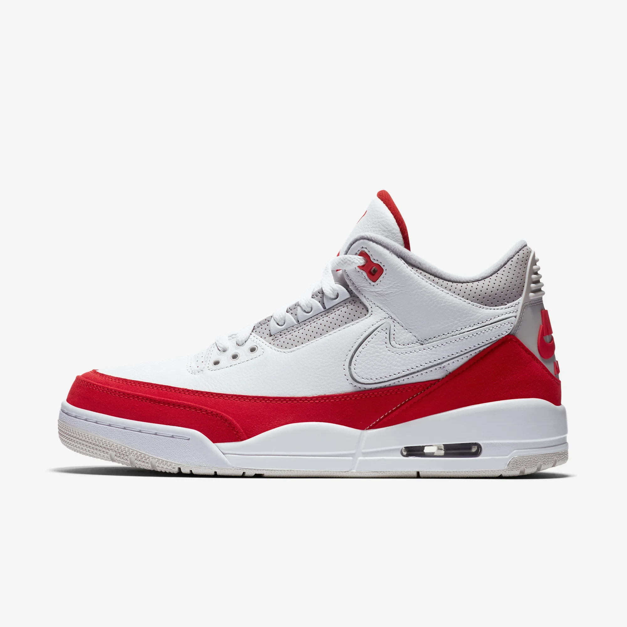 Jordan 3 Retro Tinker White University Red