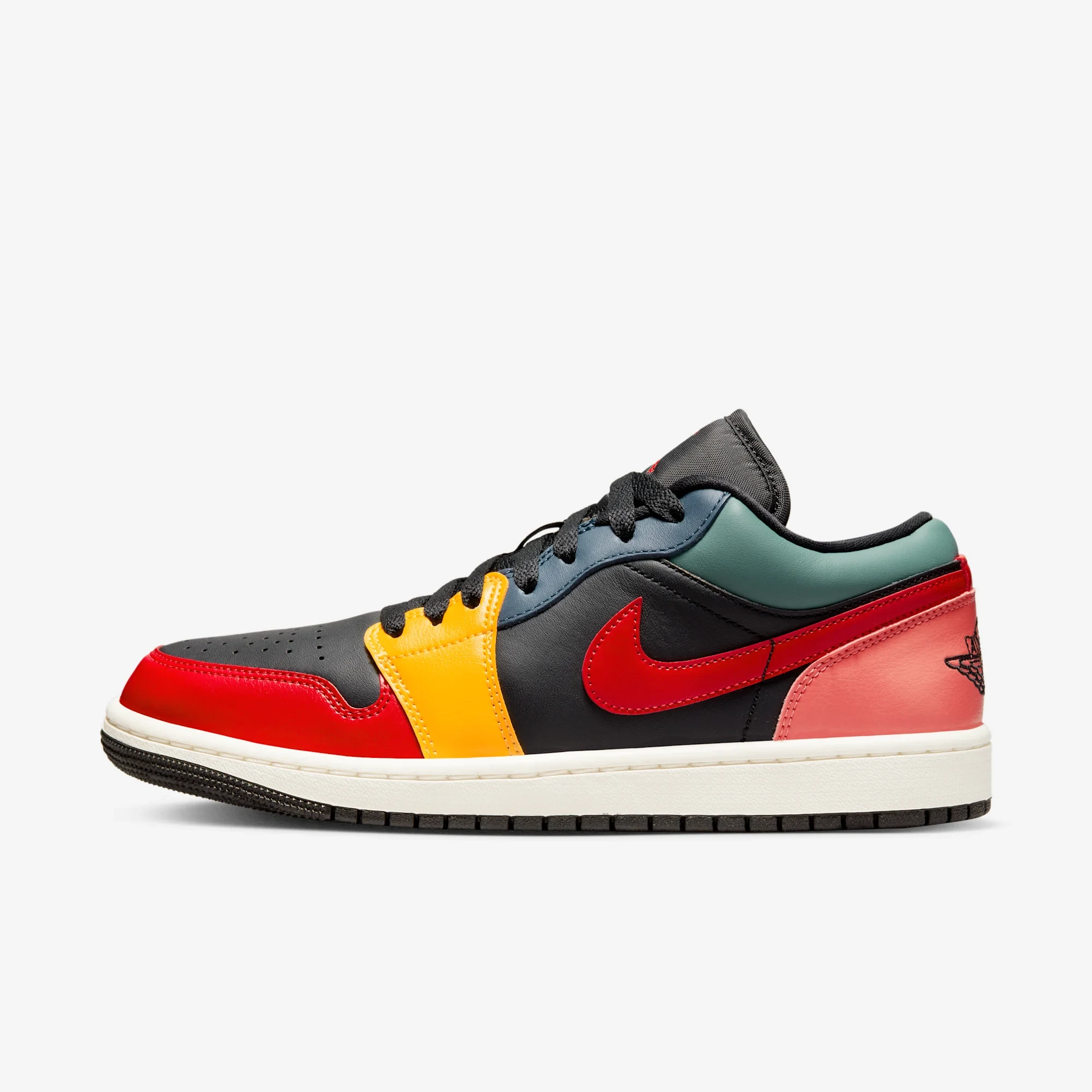 Air Jordan 1 Low SE Black Multi-Color (Women's)