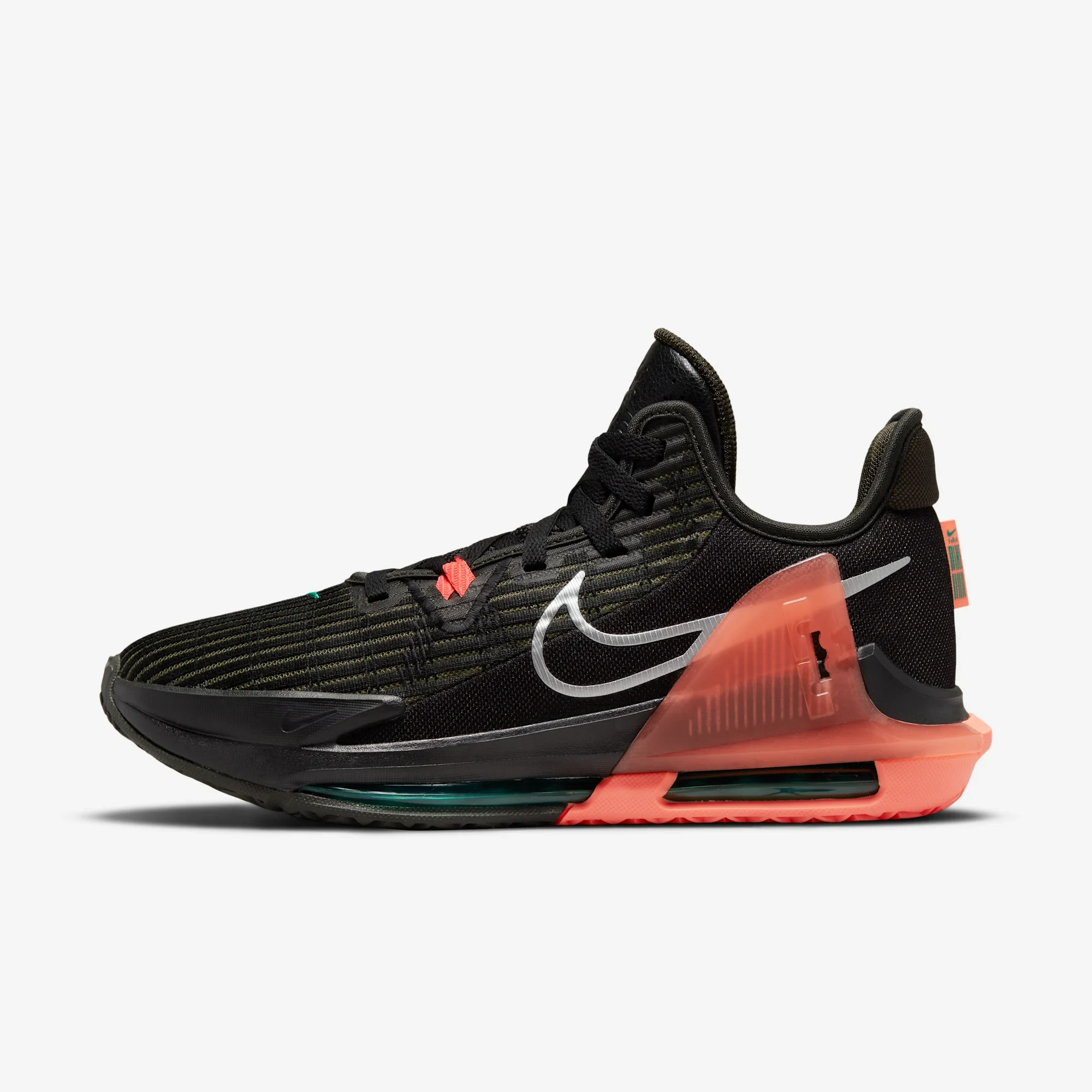 Nike LeBron Witness 6 Black Crimson Pulse
