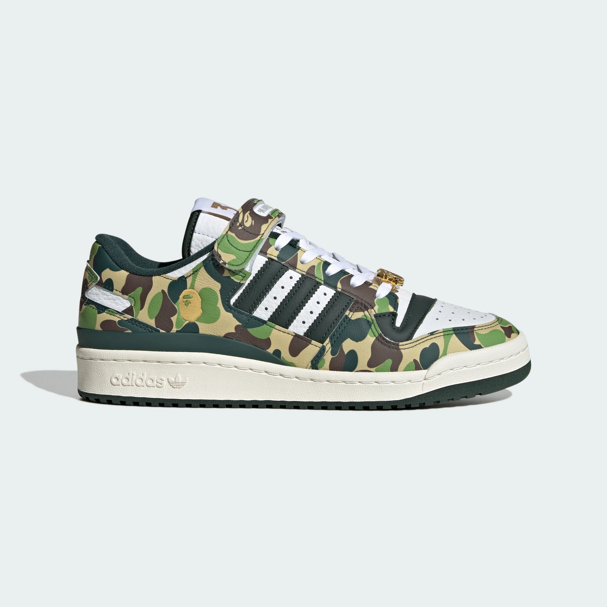 adidas Forum 84 Low Bape 30th Anniversary Green Camo