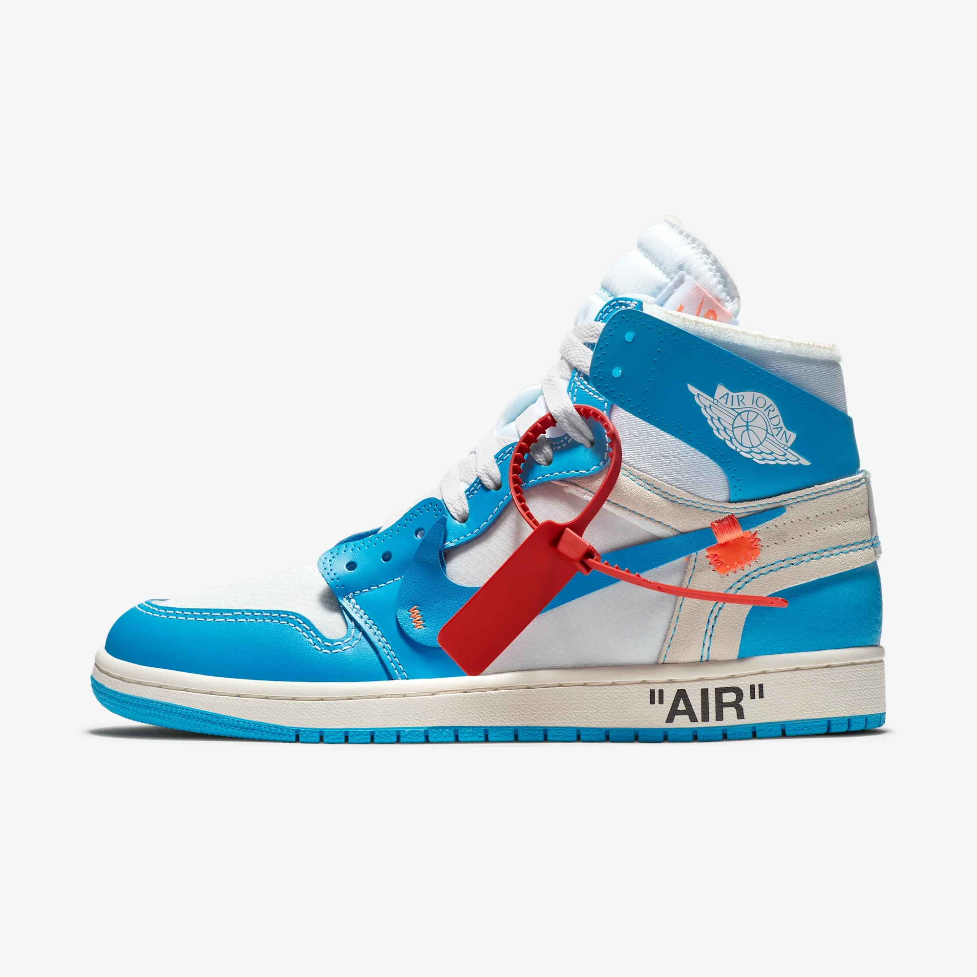 Jordan 1 Retro High Off-White University Blue (Size 9)