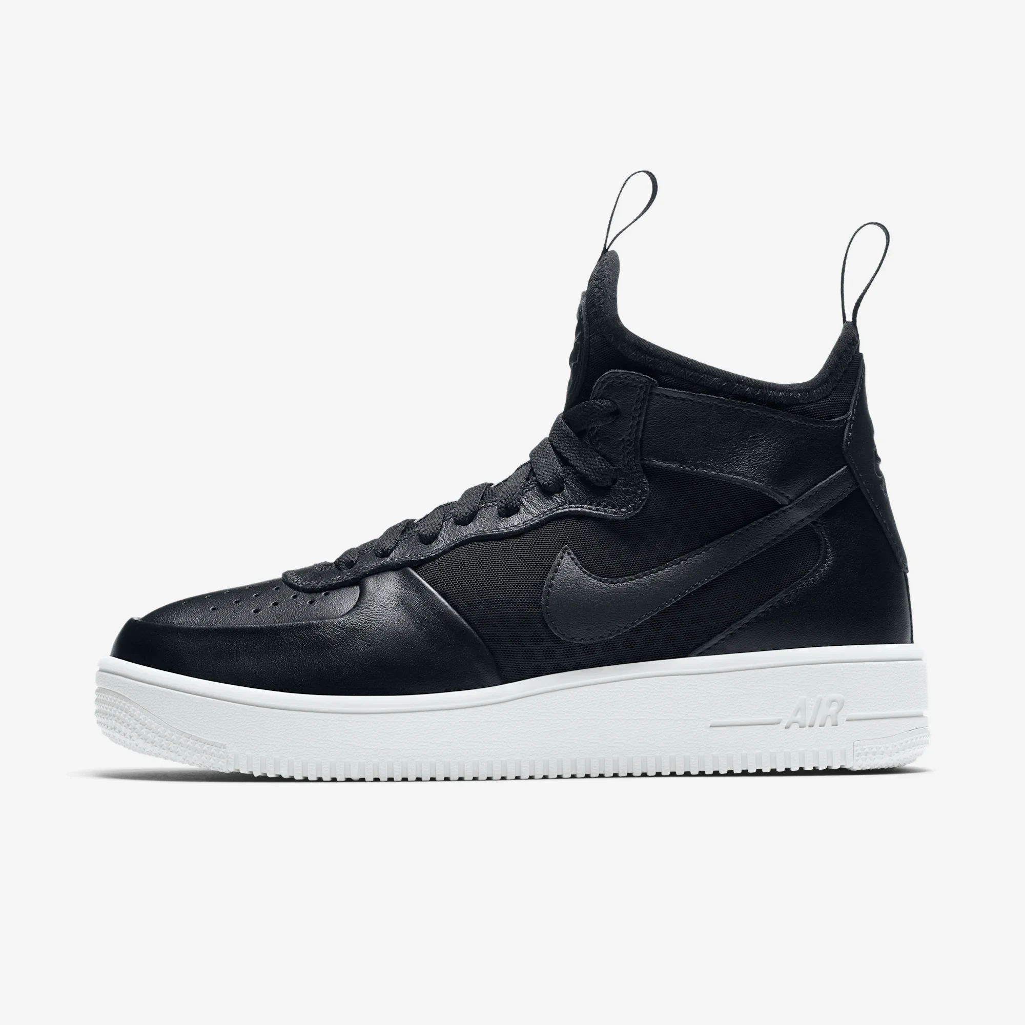 Nike Air Force 1 Ultraforce Mid Black/Black-White (Women's)