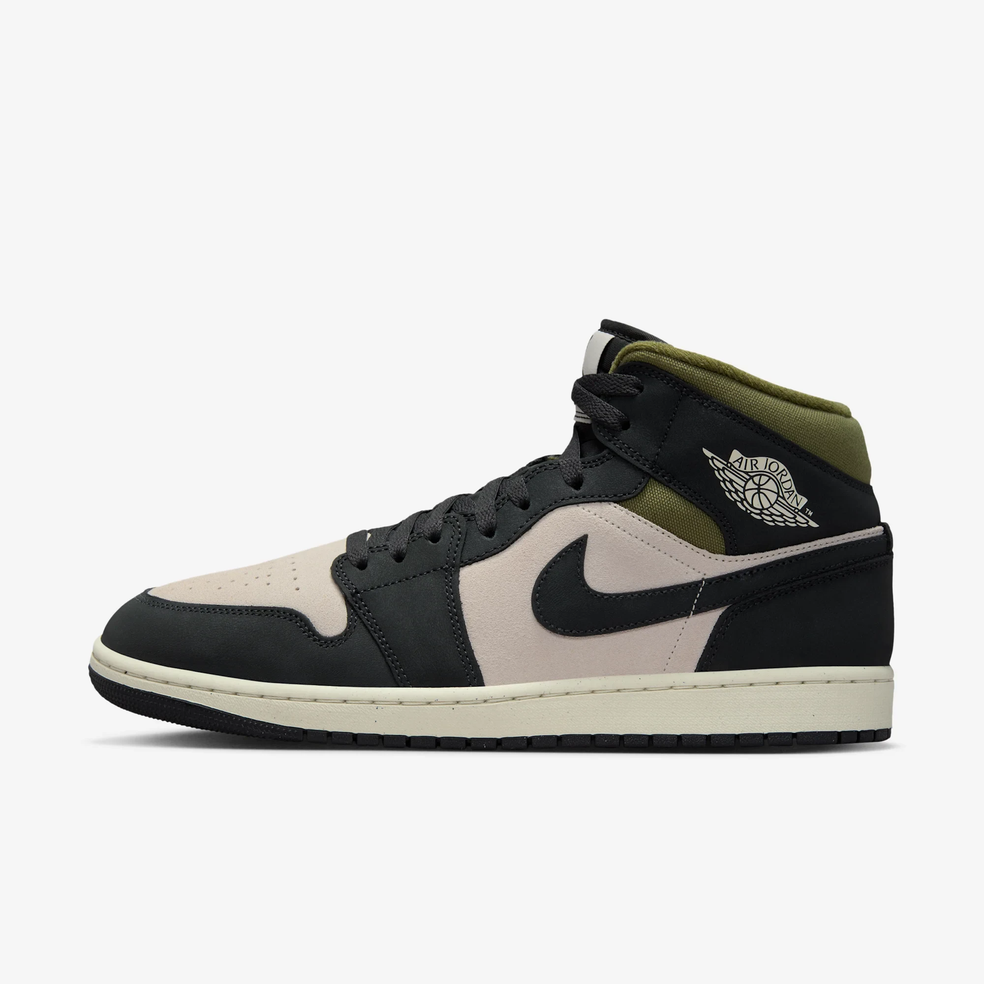 Jordan 1 Mid SE Off Noir Medium Olive