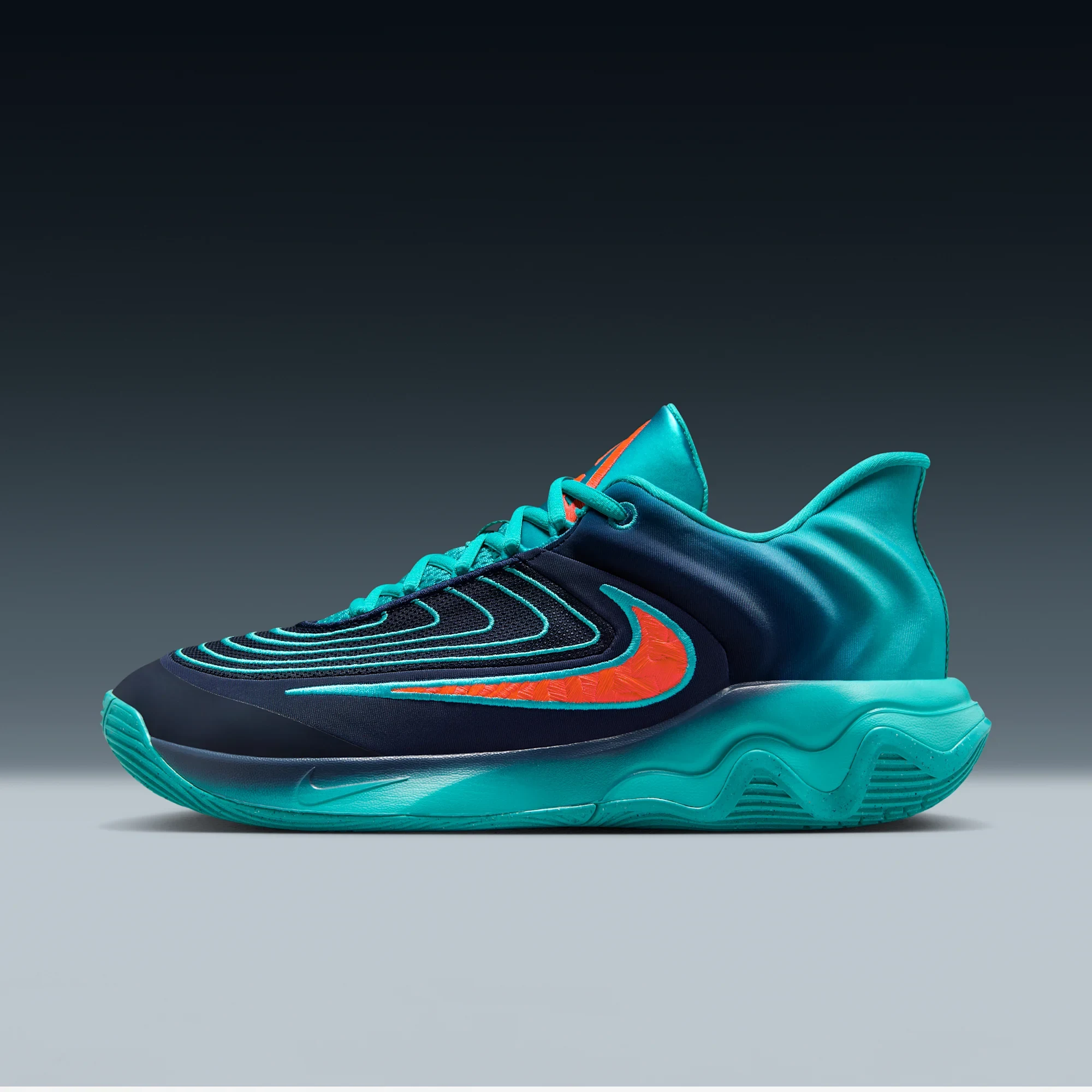 Nike Giannis Immortality 4 Dusty Cactus Obsidian Bright Crimson