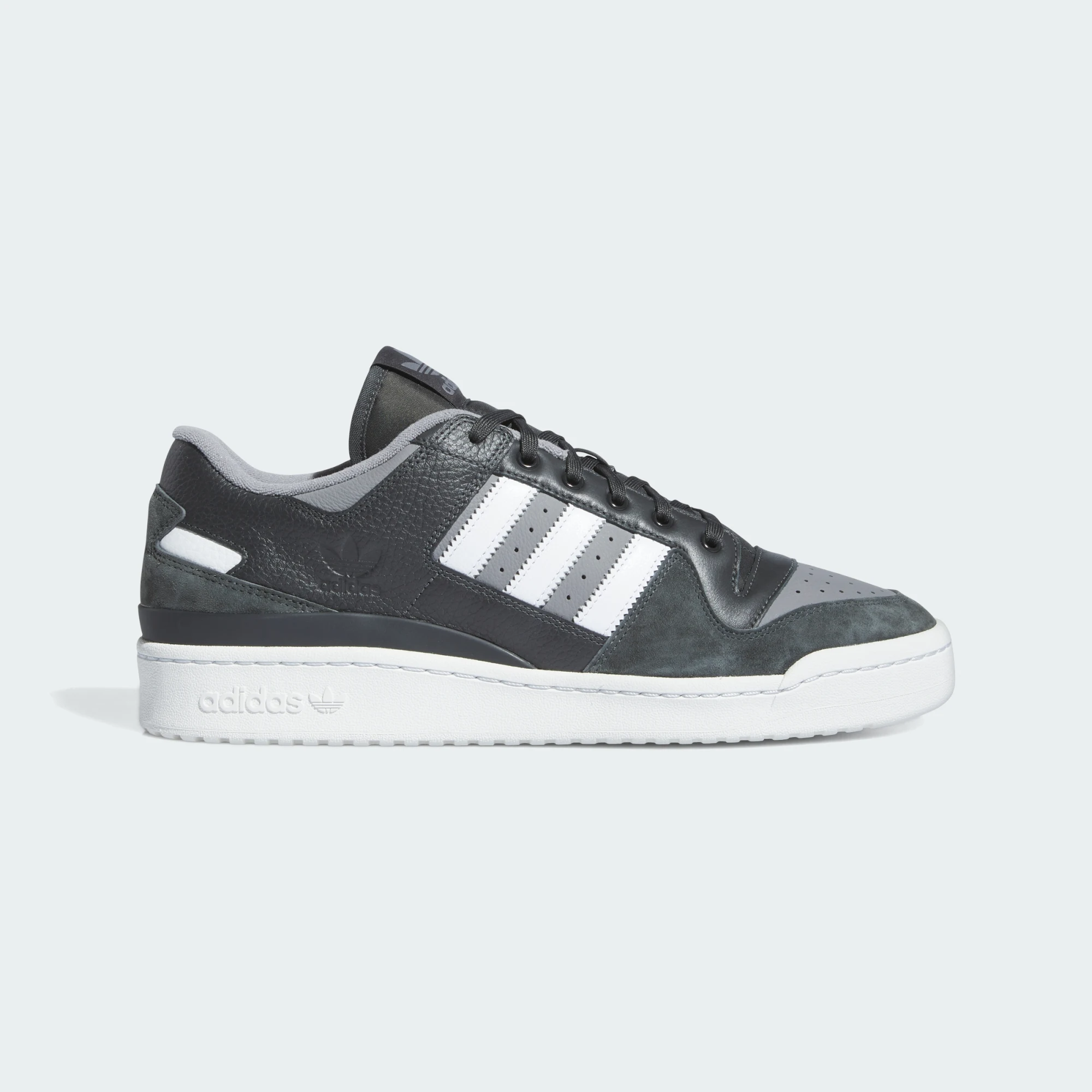 adidas Forum 84 Low ADV Carbon Crystal White Grey Three
