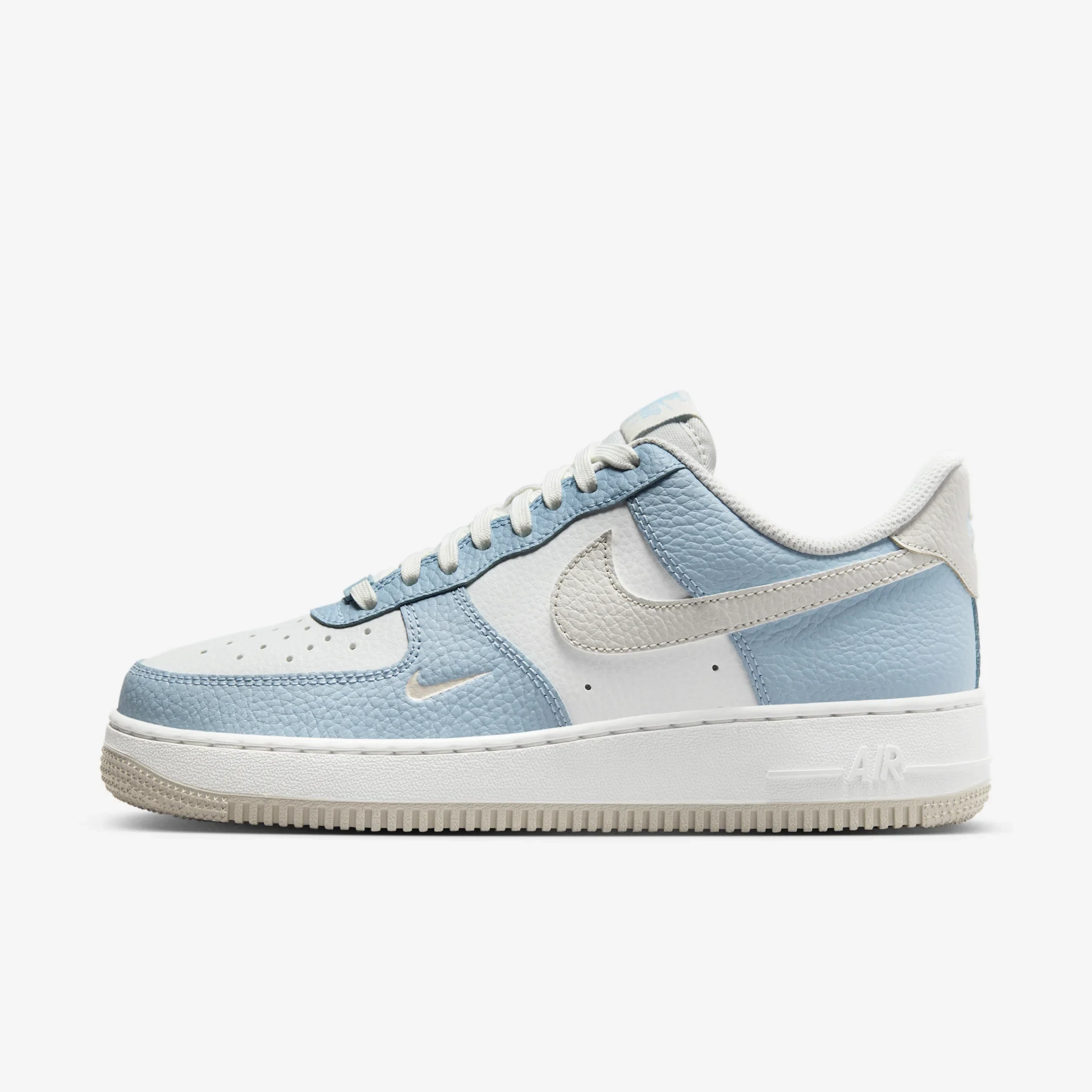 Nike Air Force 1 Low Light Armory Blue Mini Swoosh (Women's)