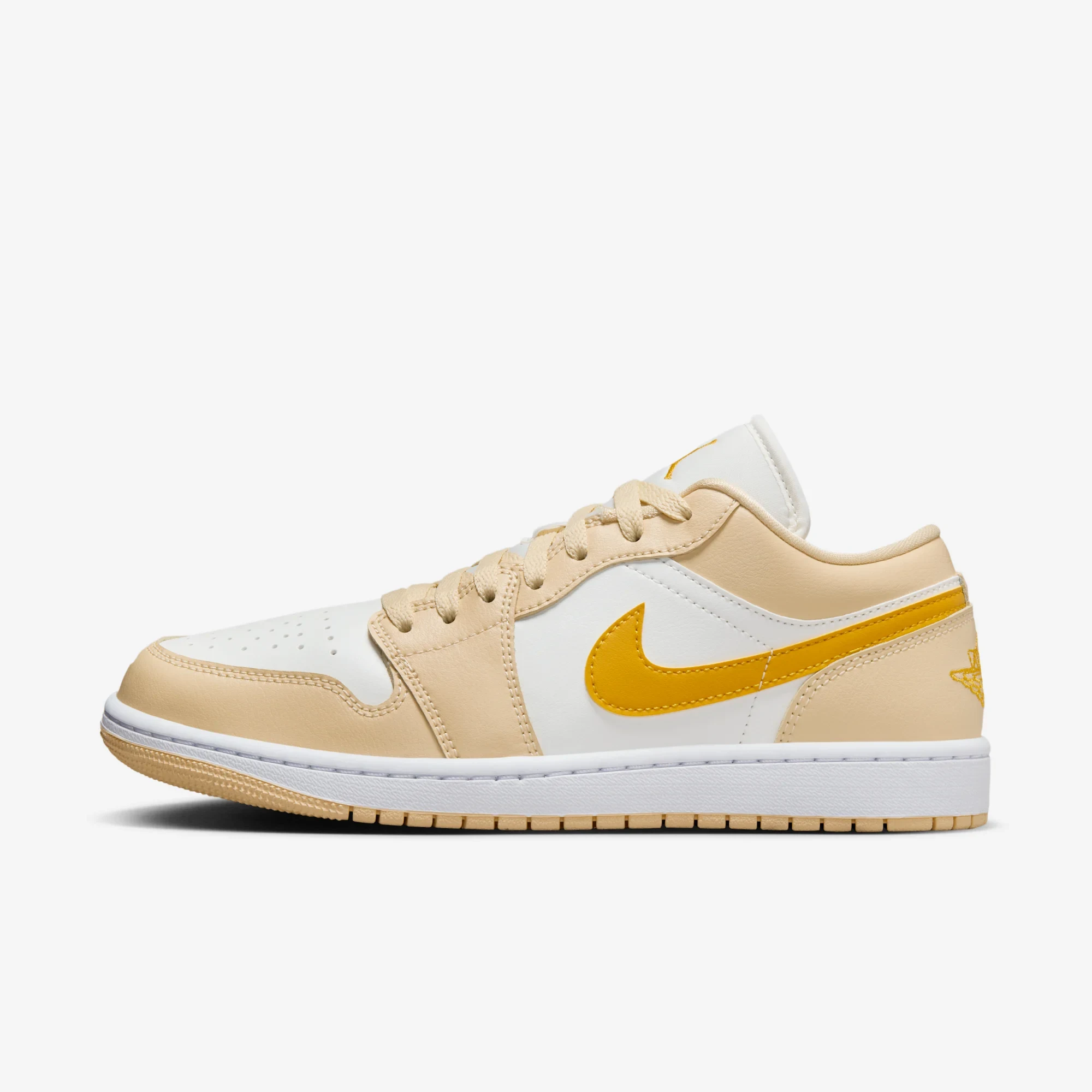 Jordan 1 Low Sail Yellow Ochre (Women's)