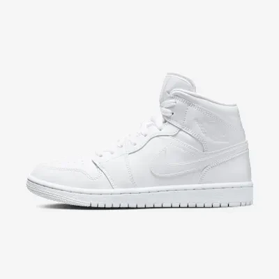 Air Jordan Mid Triple White (2022) (Women's)