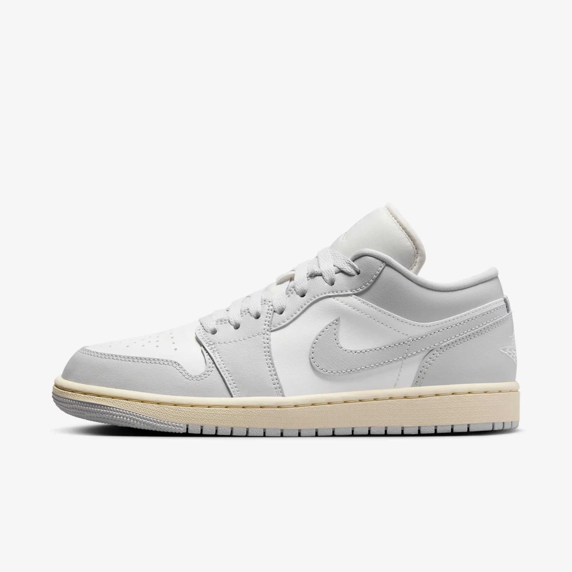 Jordan 1 Low Coconut Milk Neutral Grey (Women's)