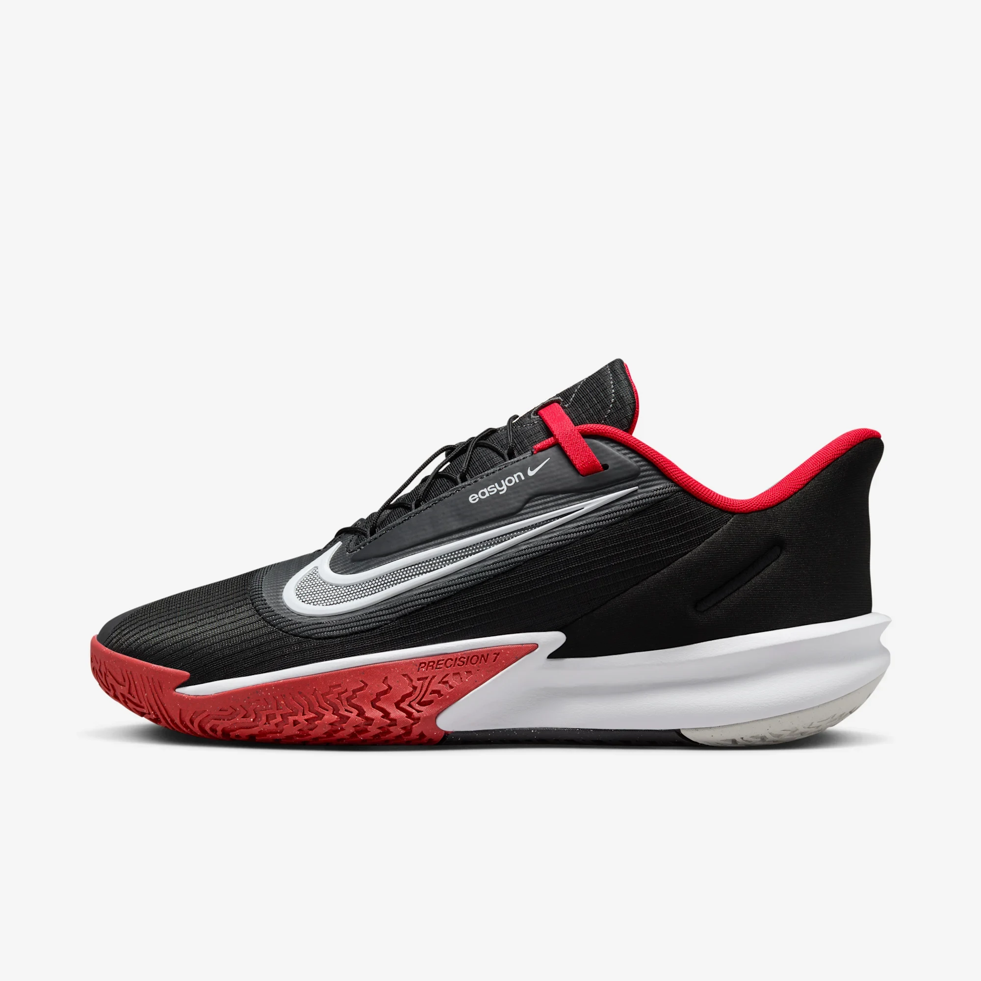 Nike Precision 7 EasyOn Black University Red White