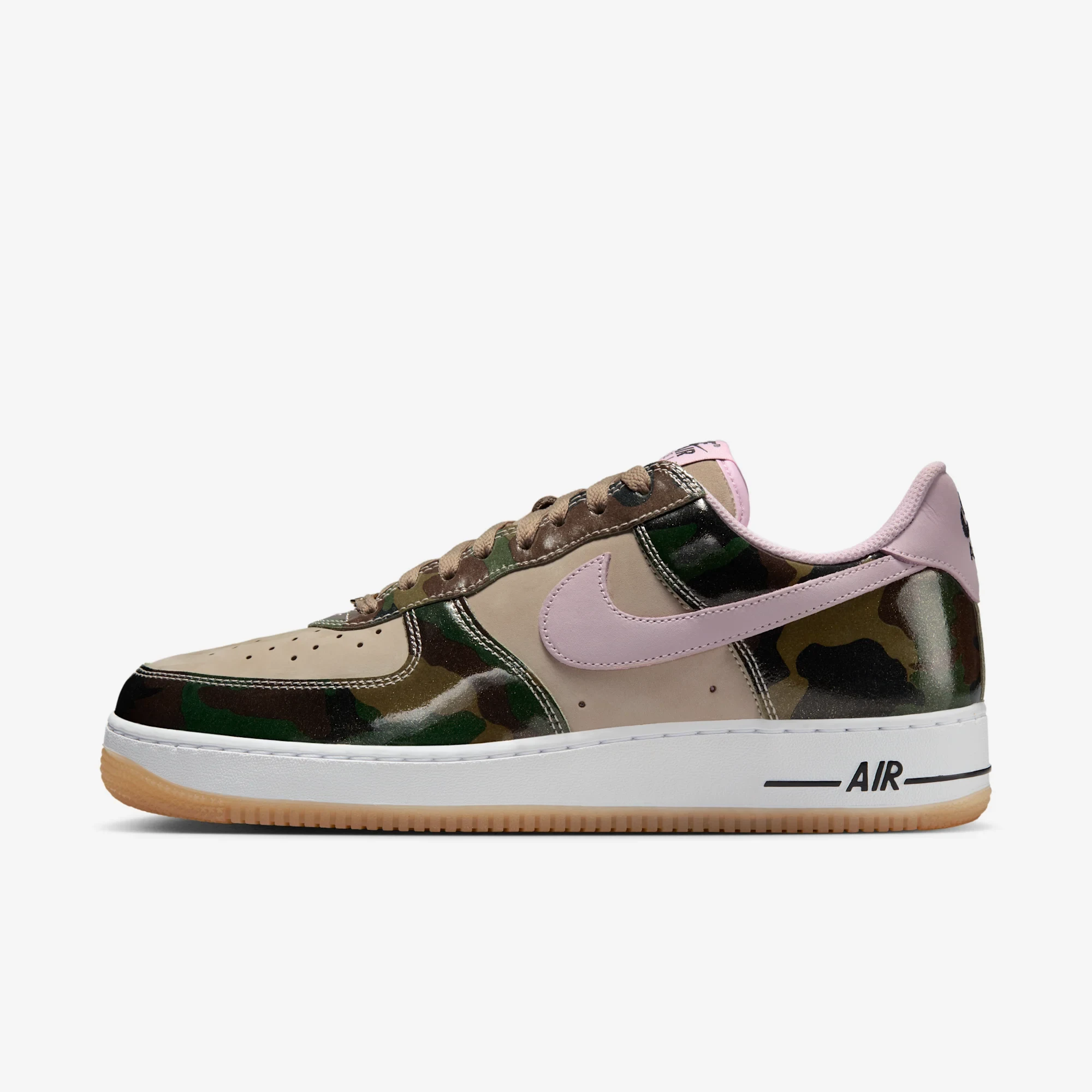 Nike Air Force 1 Low '07 LV8 Patent Camo Pink