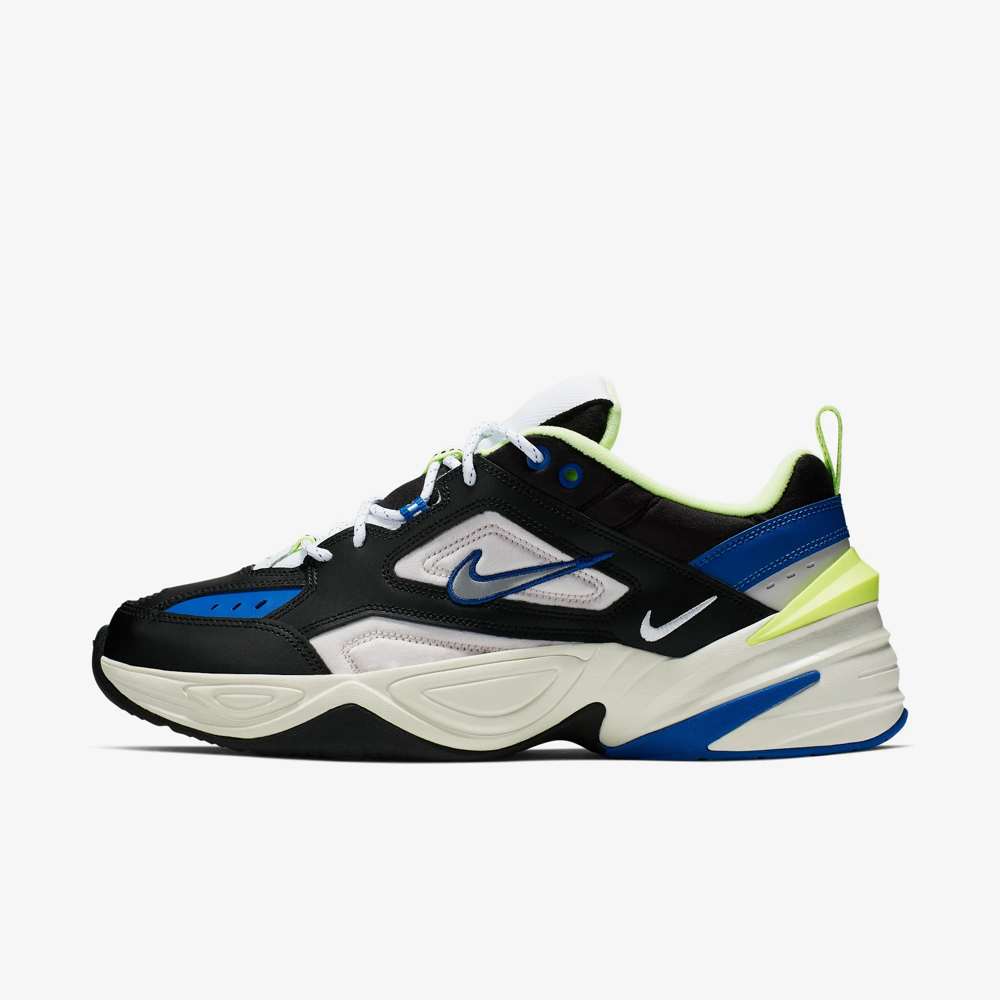 Nike M2K Tekno Black Royal Volt