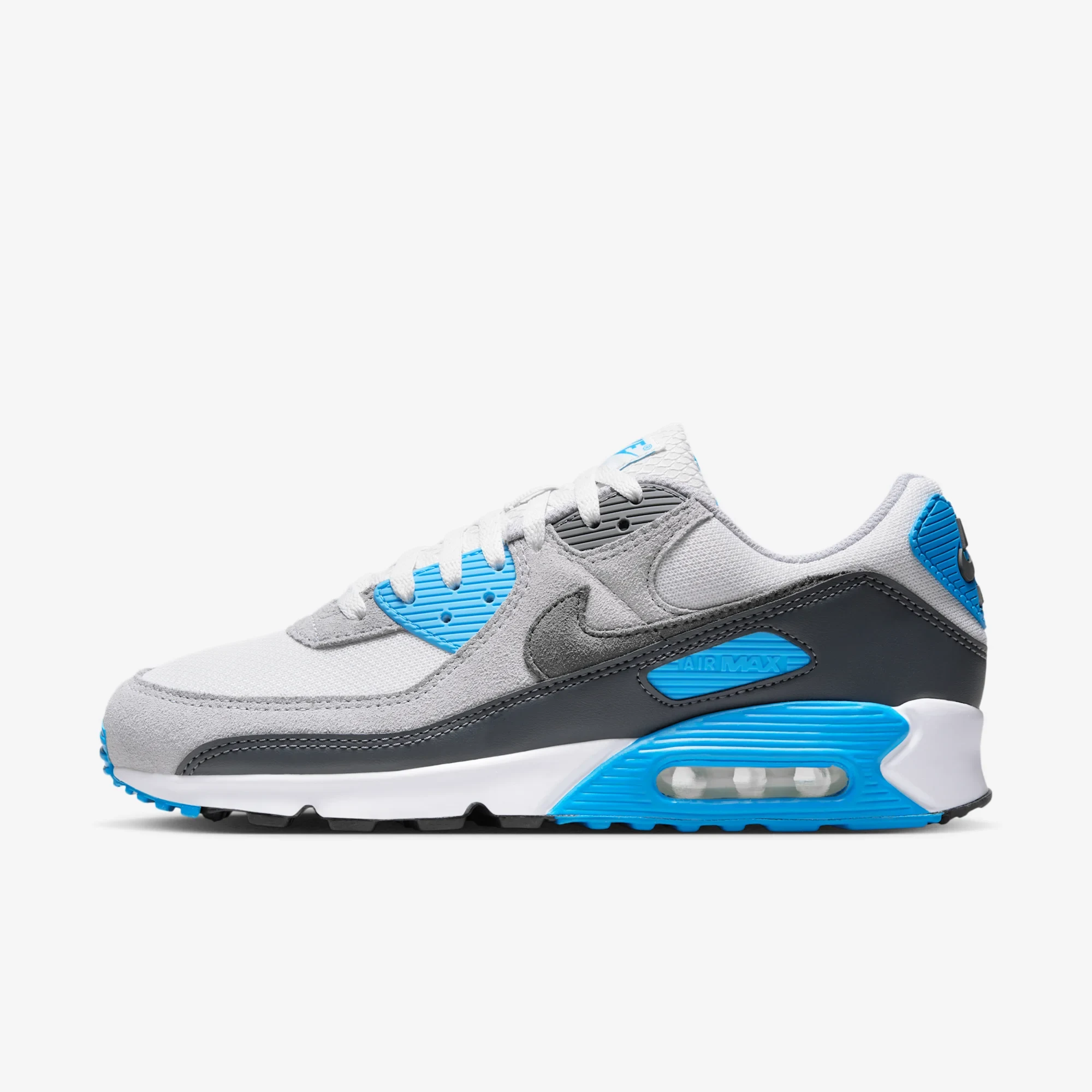 Nike Air Max 90 Platinum Tint Blue Lightning