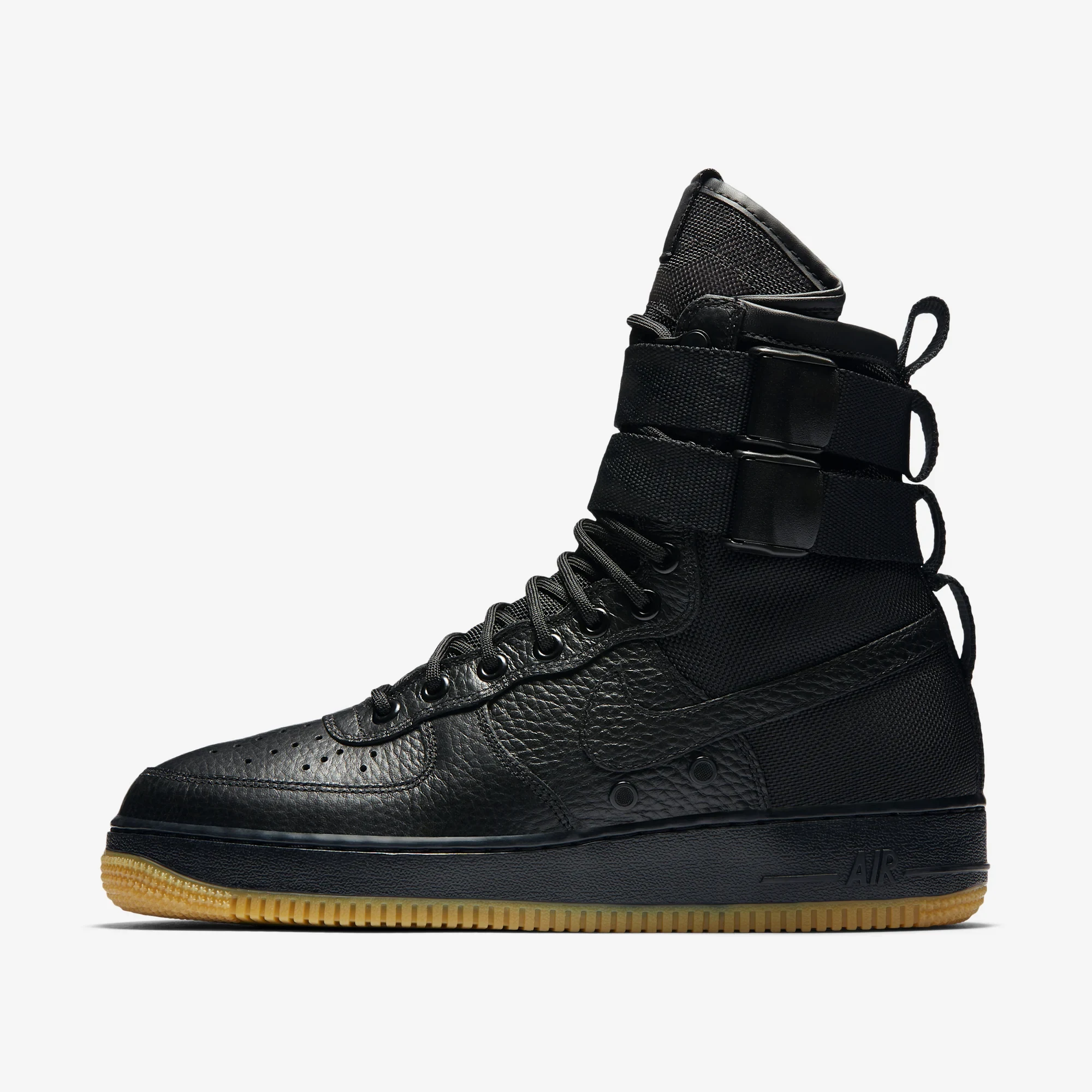 Nike SF Air Force 1 Black Gum (No Bag) (2017)