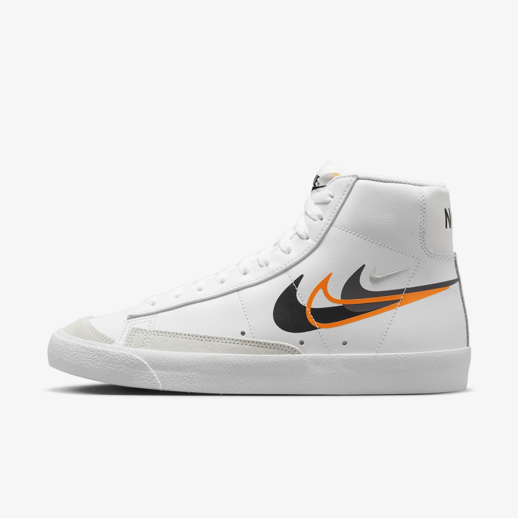 Nike Blazer Mid '77 Multi-Swoosh Bright Mandarin