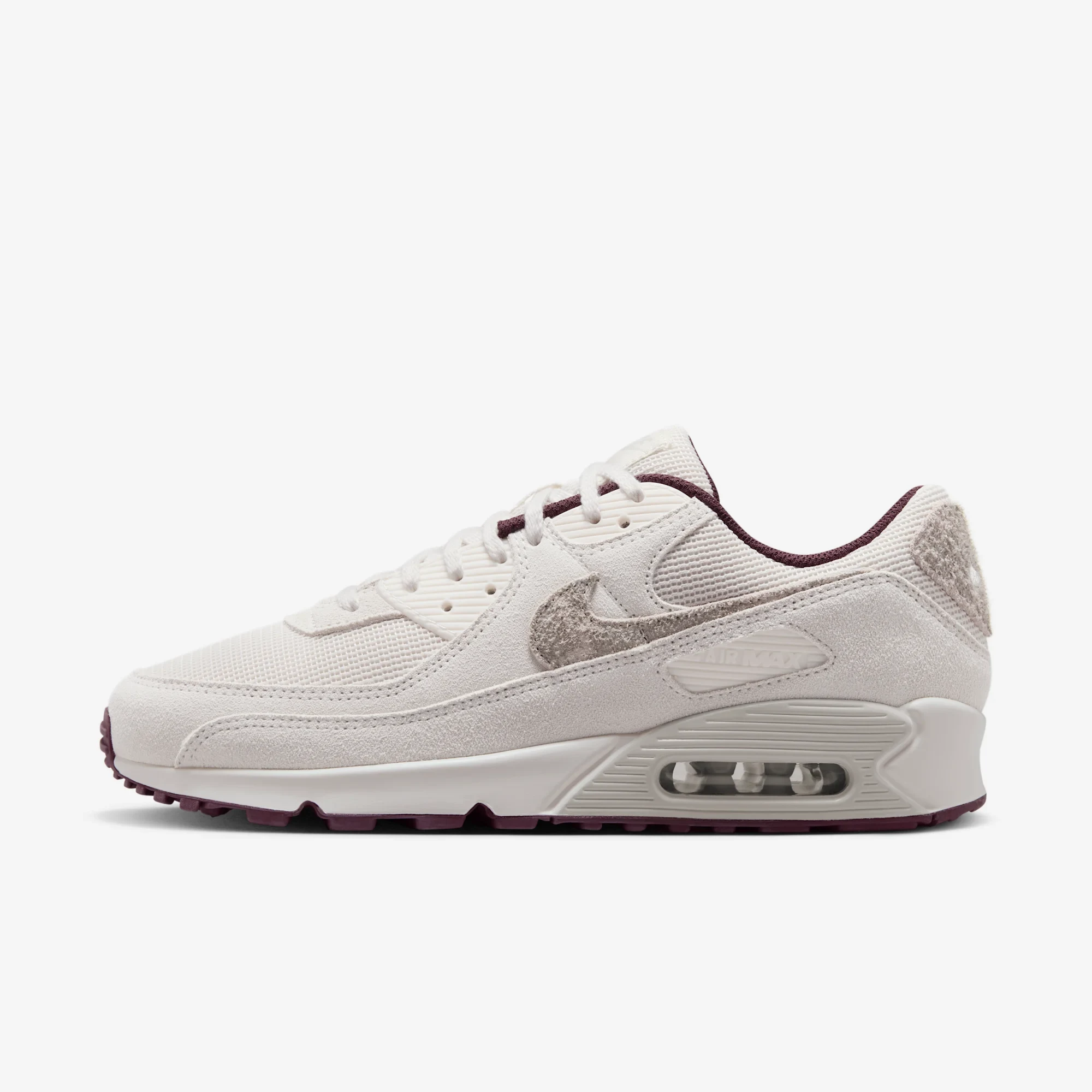 Nike Air Max 90 PRM Sail Burgundy Crush