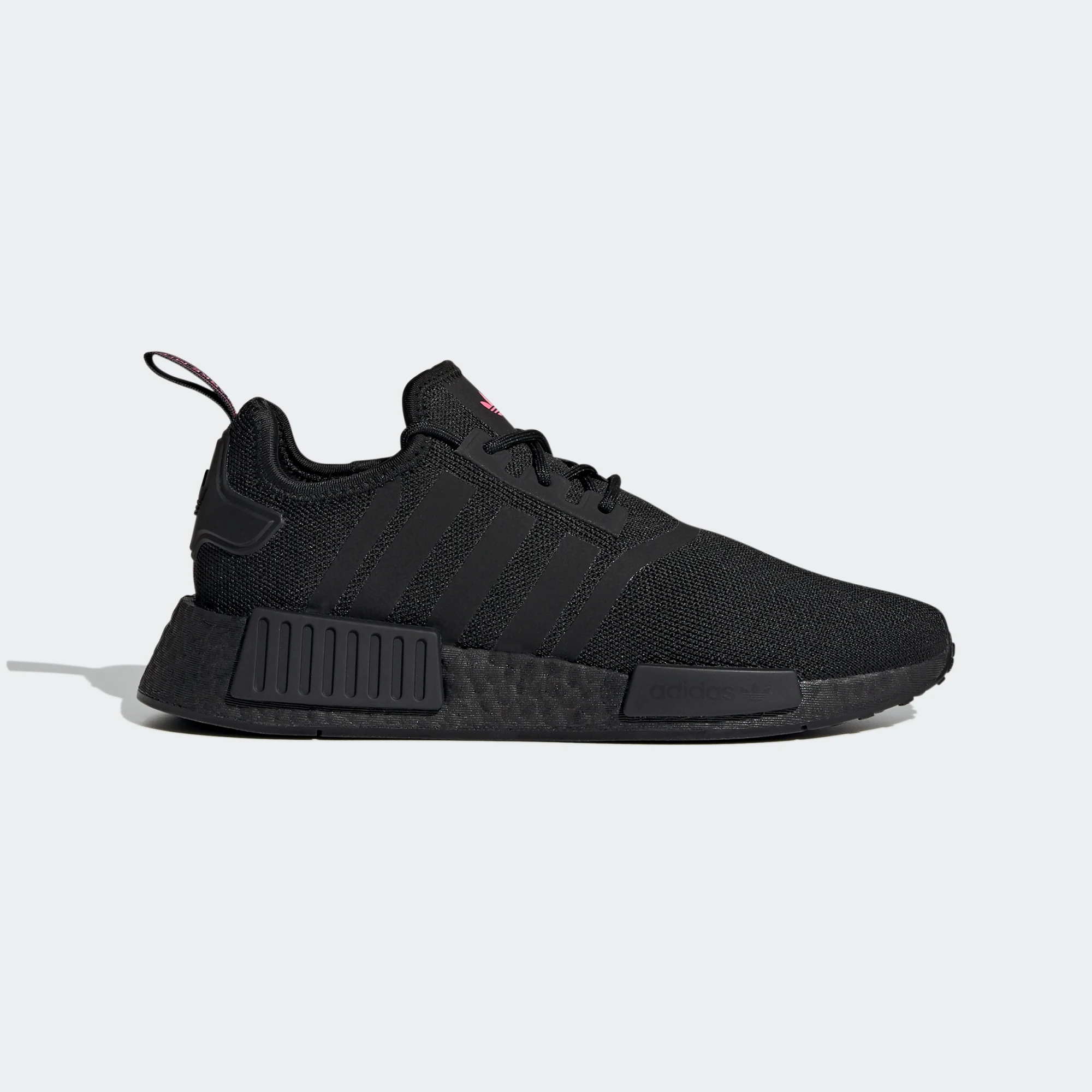 adidas NMD R1 Primeblue Black Solar Pink (Women's)