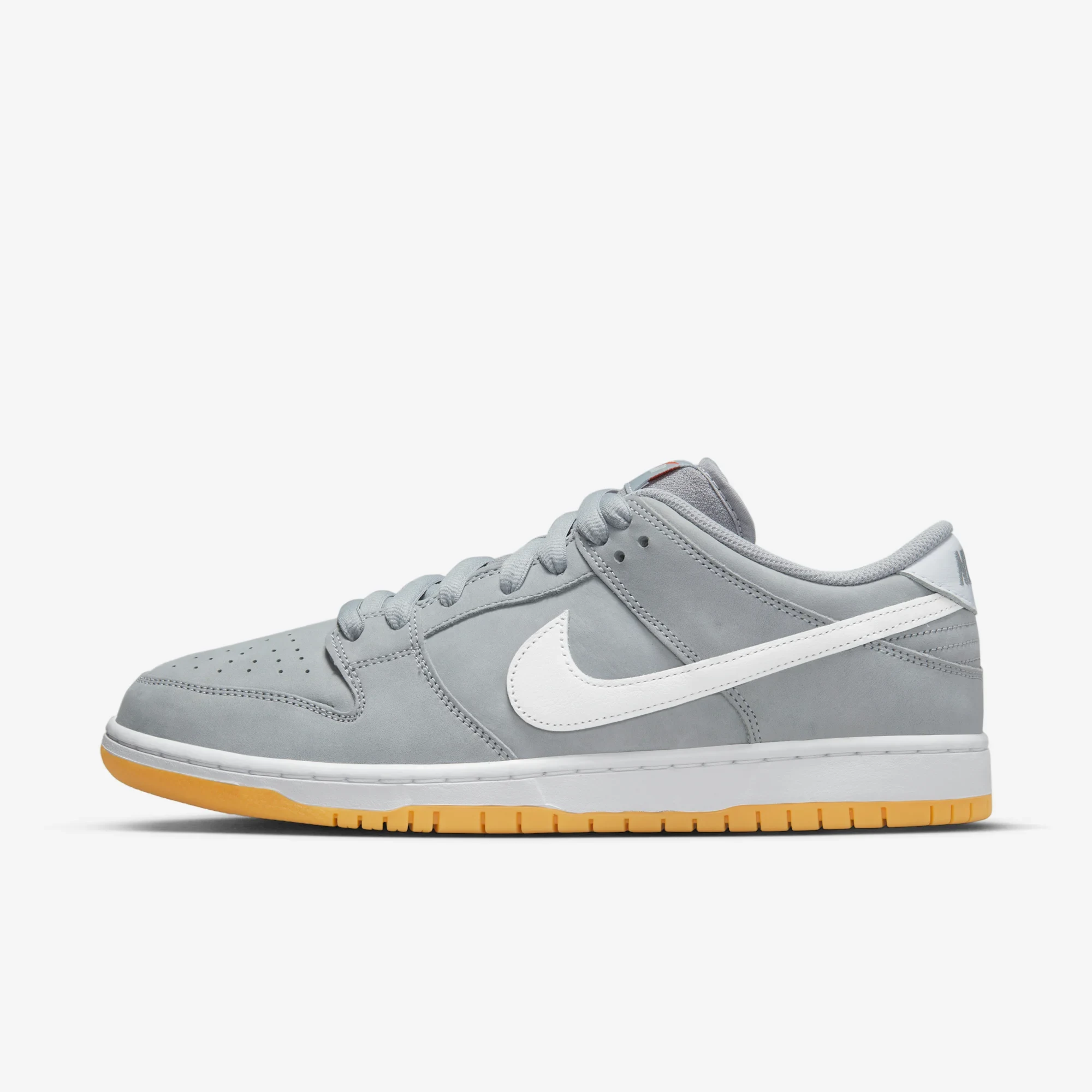 Nike SB Dunk Low Pro ISO Orange Label Wolf Grey Gum