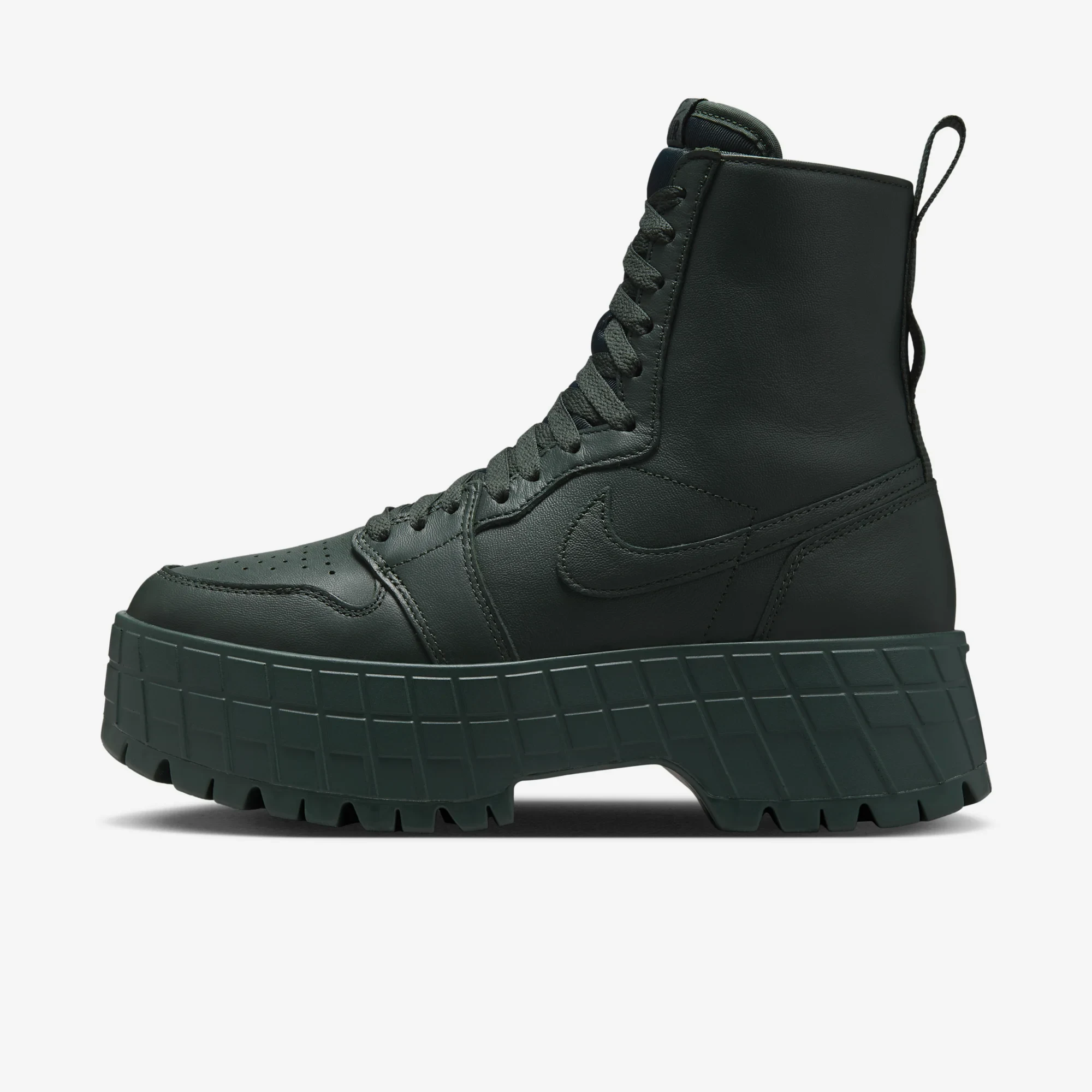 Jordan 1 High Brooklyn Dark Spruce Green (Women's)