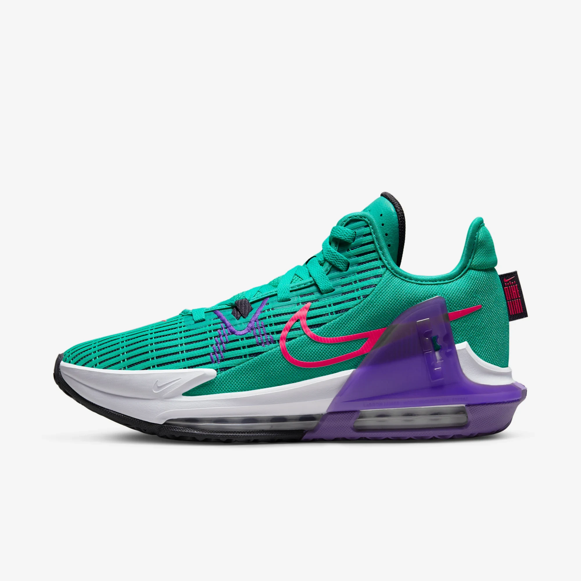 Nike LeBron Witness 6 Clear Emerald Wild Berry