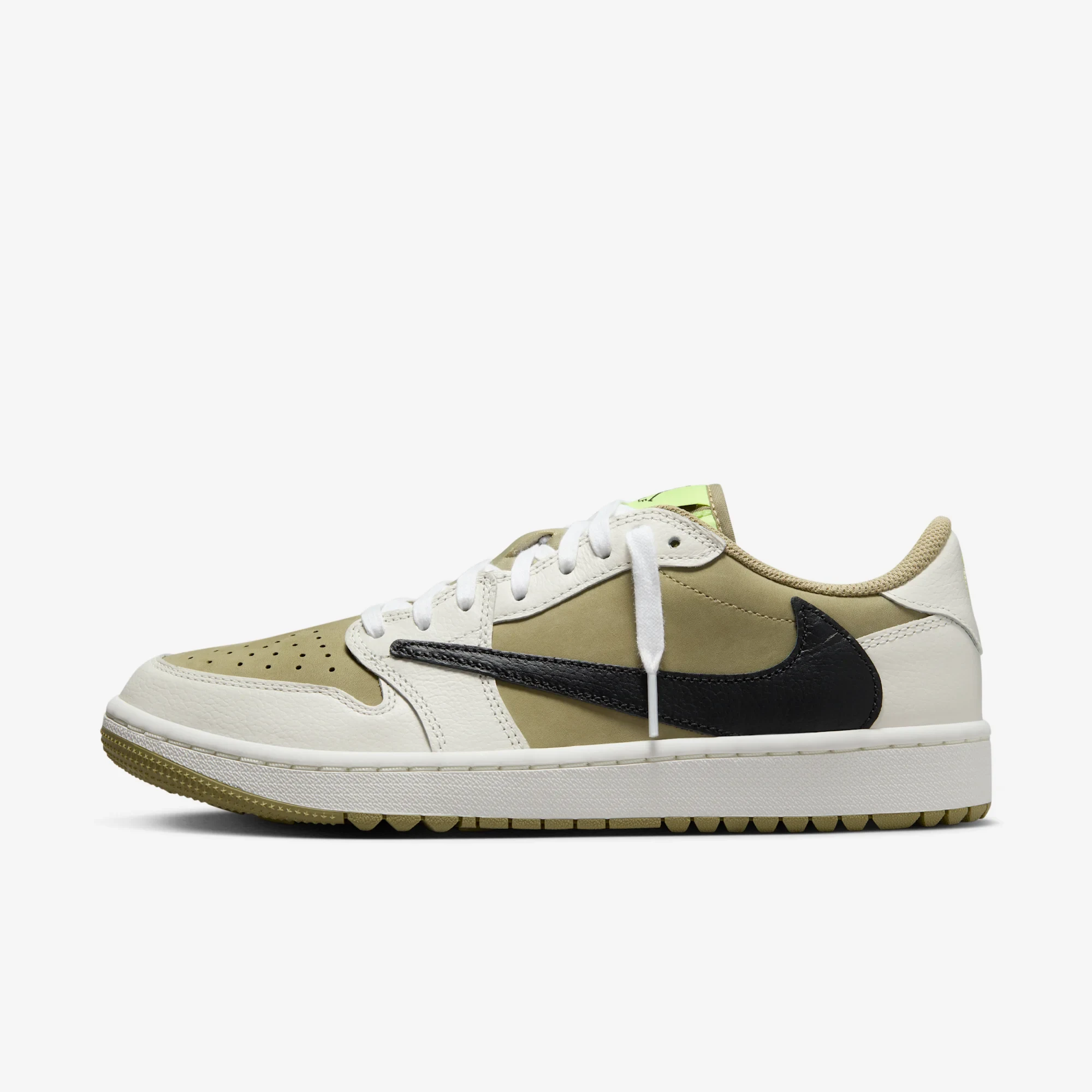 Jordan 1 Retro Low Golf Travis Scott Neutral Olive