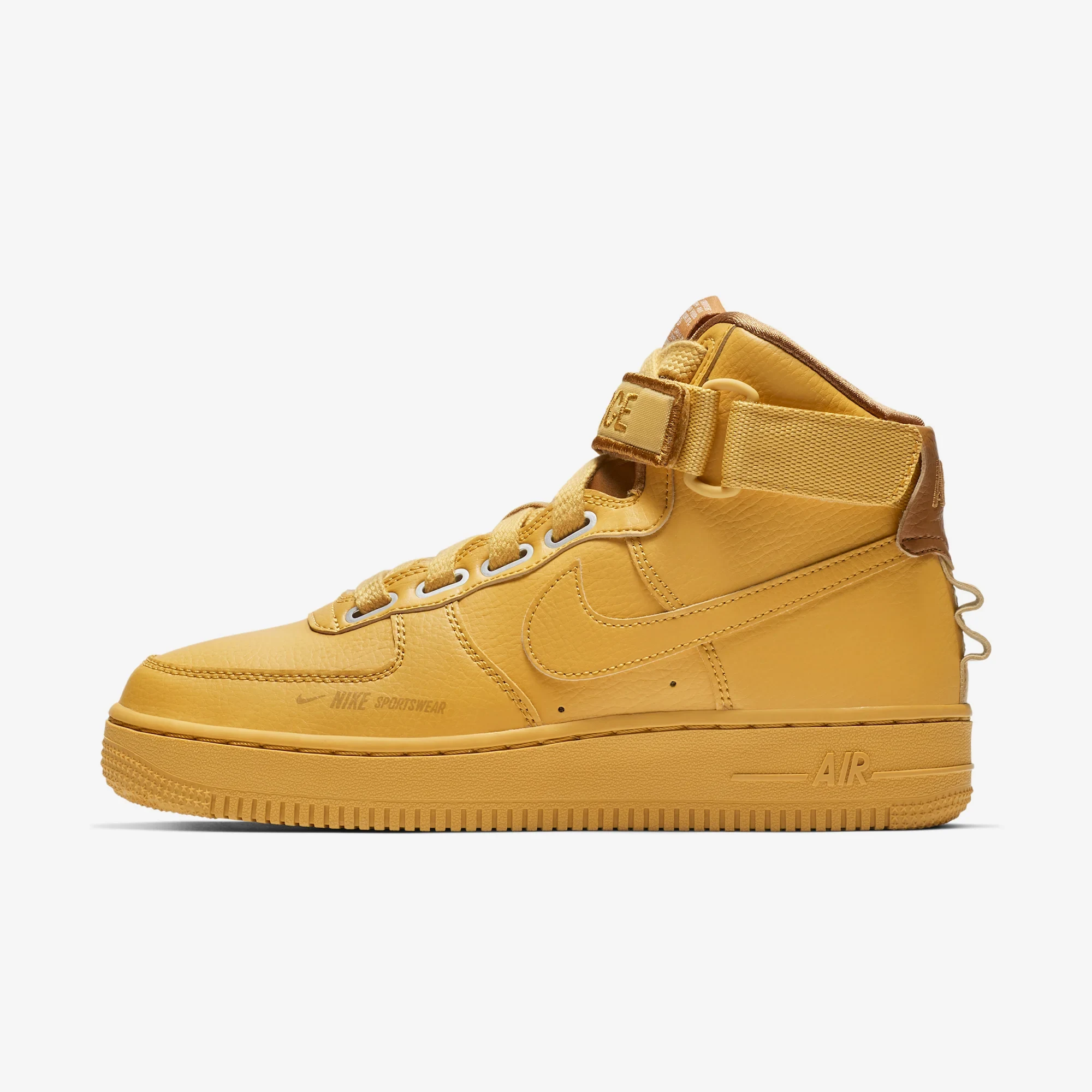Nike Air Force 1 High Utility Wheat Gold (Women's)