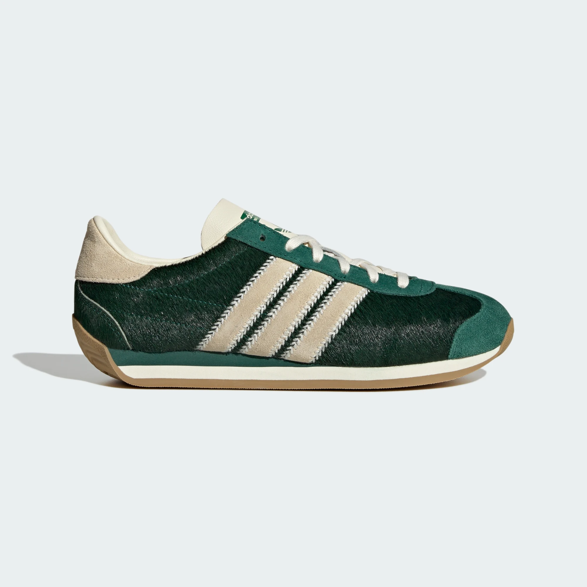 adidas Country OG Collegiate Green Cream White Pony Hair (Women's)